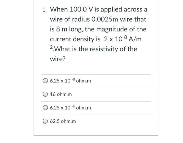 Solved 1. How many electrons flow through a point in a wire | Chegg.com