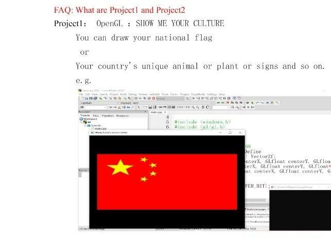 Solved design a Pakistani flag in open GL in c++ or c | Chegg.com