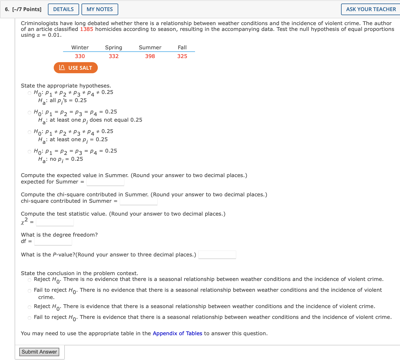 Solved Criminologists have long debated whether there is a | Chegg.com