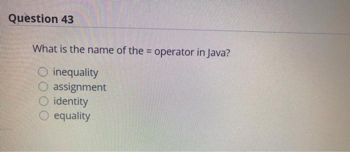 Solved Question 41 Consider the following code snippet: int | Chegg.com