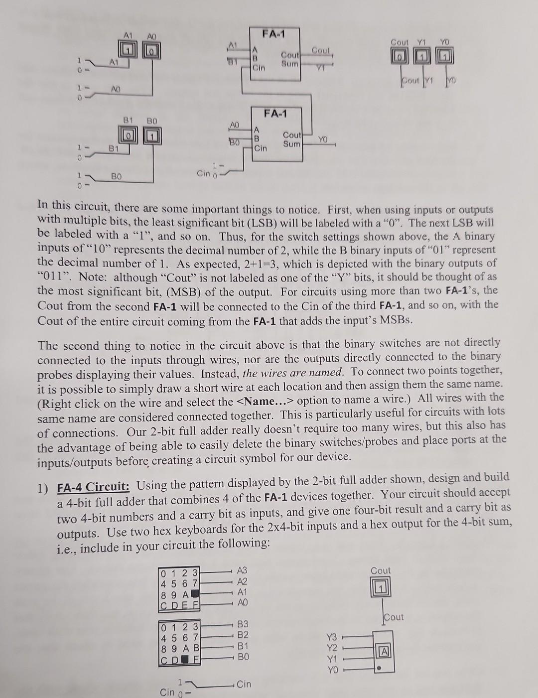 Solved In the Prelab questions, you learned how to design a | Chegg.com