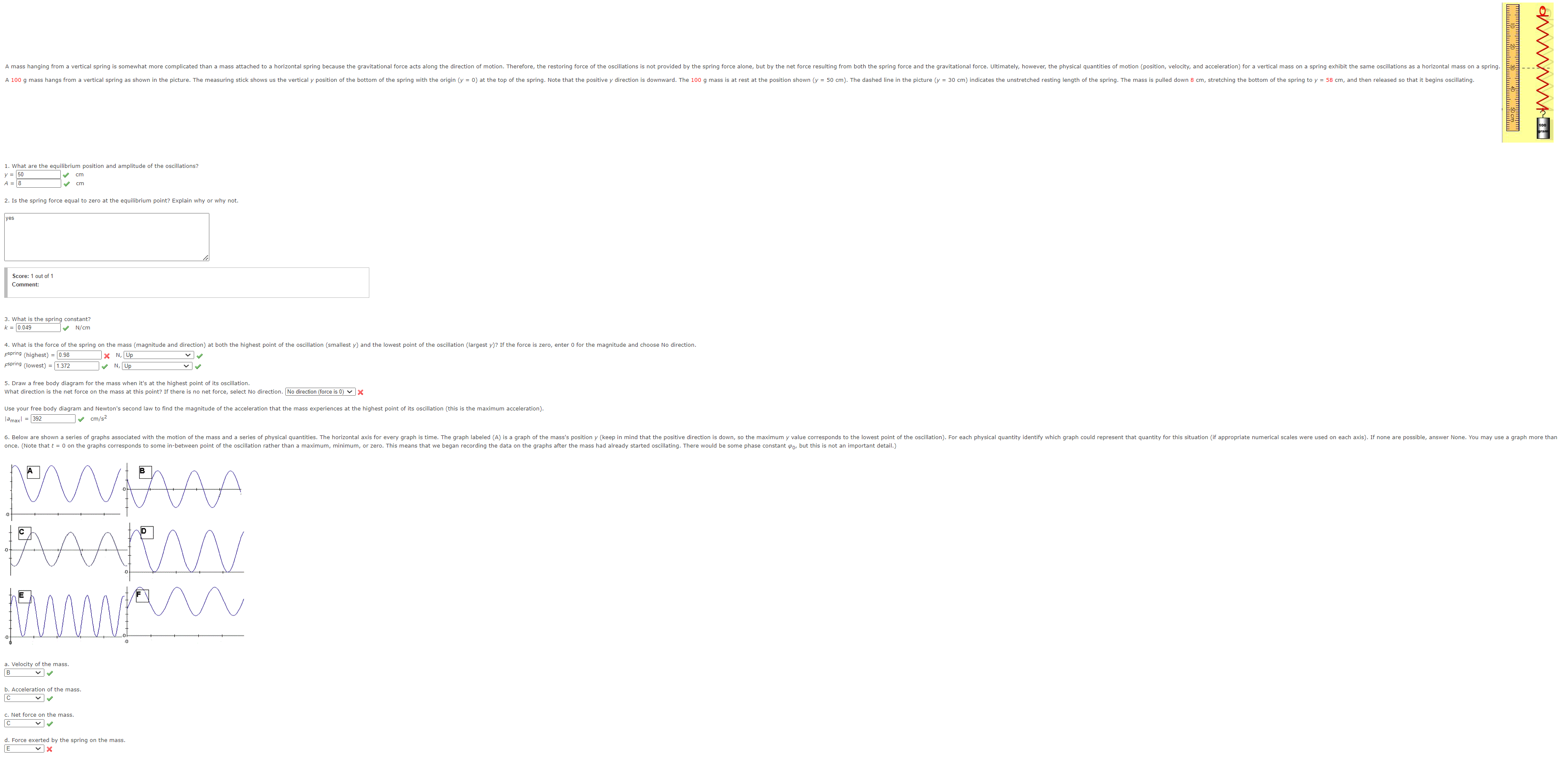 Solved Please answer the ones marked red (incorrect) | Chegg.com