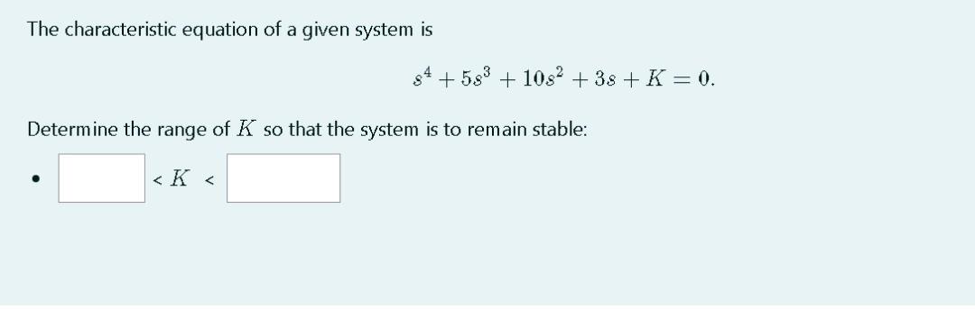 Solved The characteristic equation of a given system is 84 | Chegg.com