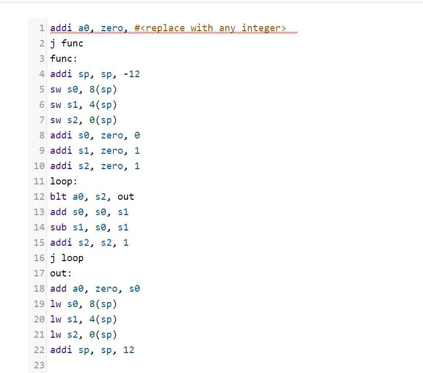Solved following is a specific function written in | Chegg.com