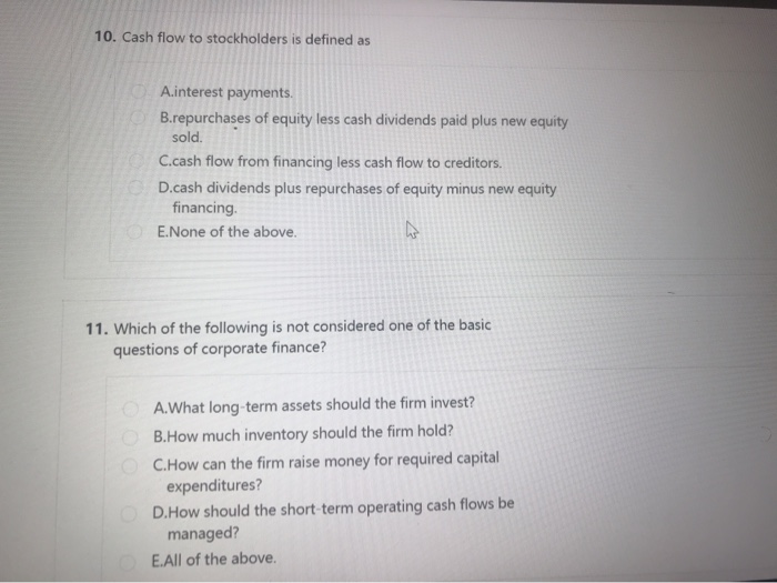 Solved 3. Corporate Securities Are Contingent Claims Because | Chegg.com