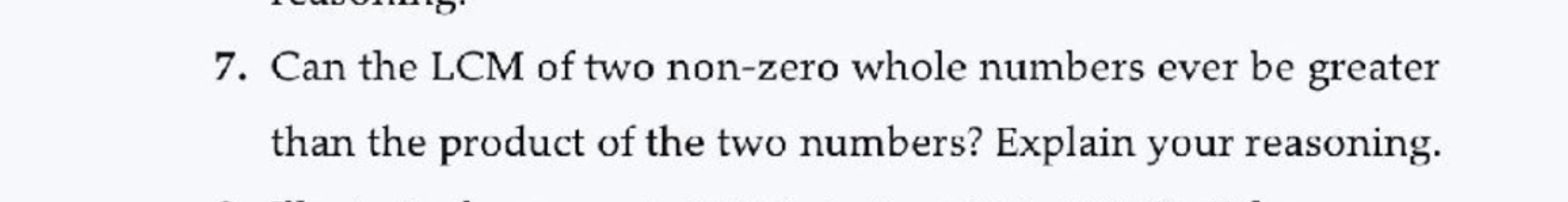 the product of two non zero consecutive whole number is