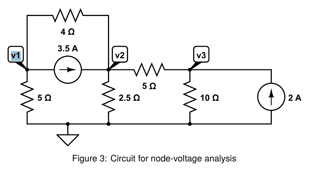 Solved V Write The Node Voltage Equations In Matrix Form Chegg Com