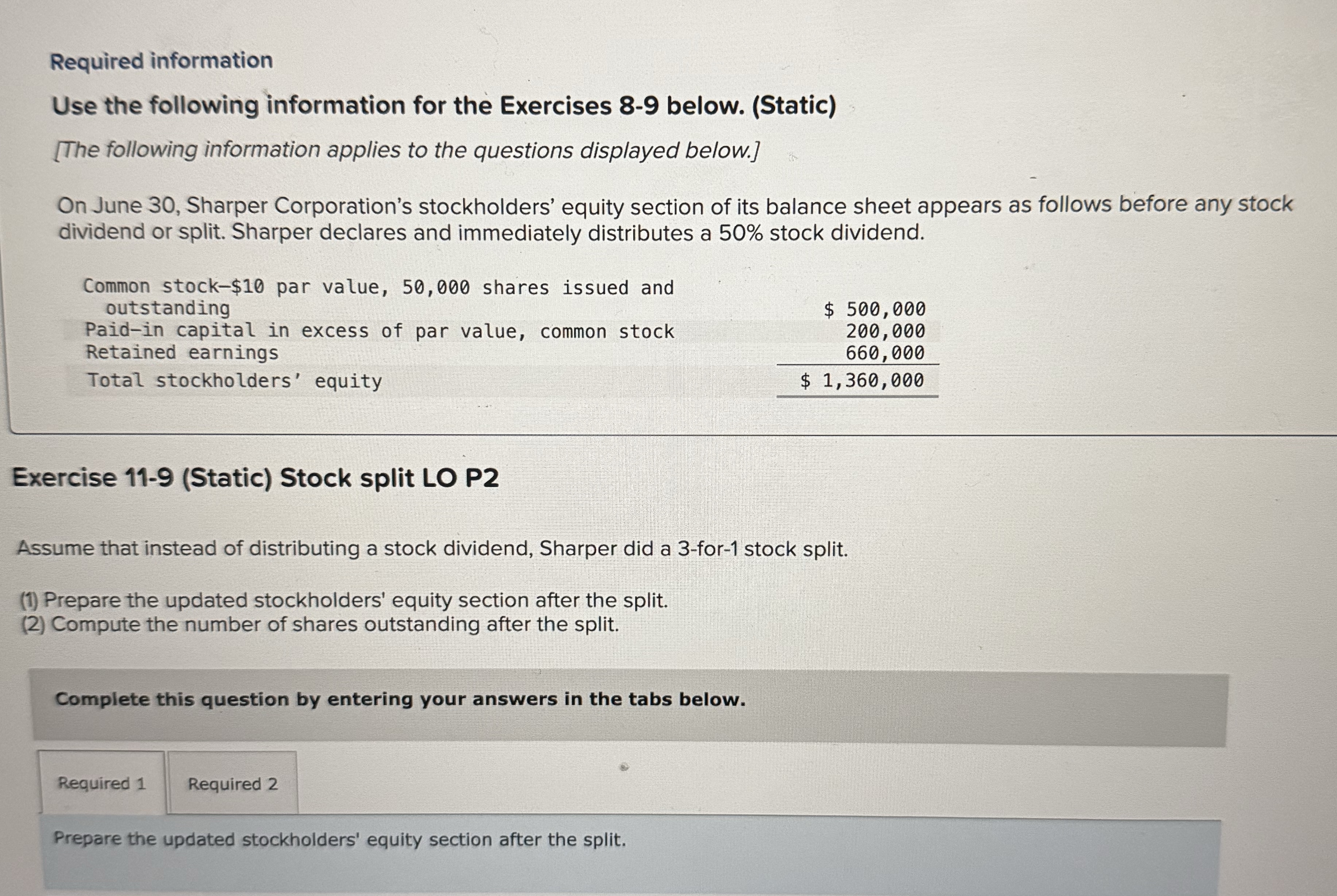 Solved Required informationUse the following information for | Chegg.com