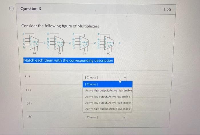 Solved Question 3 1 pts Consider the following figure of | Chegg.com