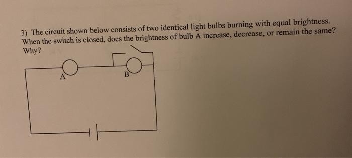 Solved 3) The Circuit Shown Below Consists Of Two Identical | Chegg.com