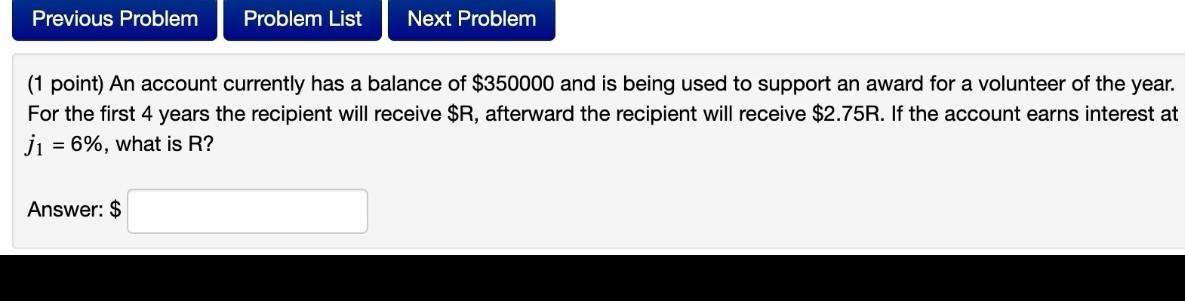 Solved Assignment 7: Problem 12 Previous Problem Problem | Chegg.com