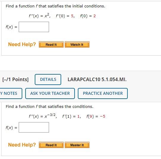 Solved Find The Particular Solution That Satisfies The | Chegg.com