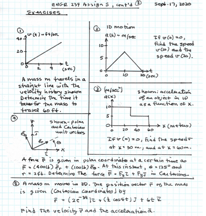 Solved Sept 17 Engr 234 Assigns Conta Exercises Chegg Com