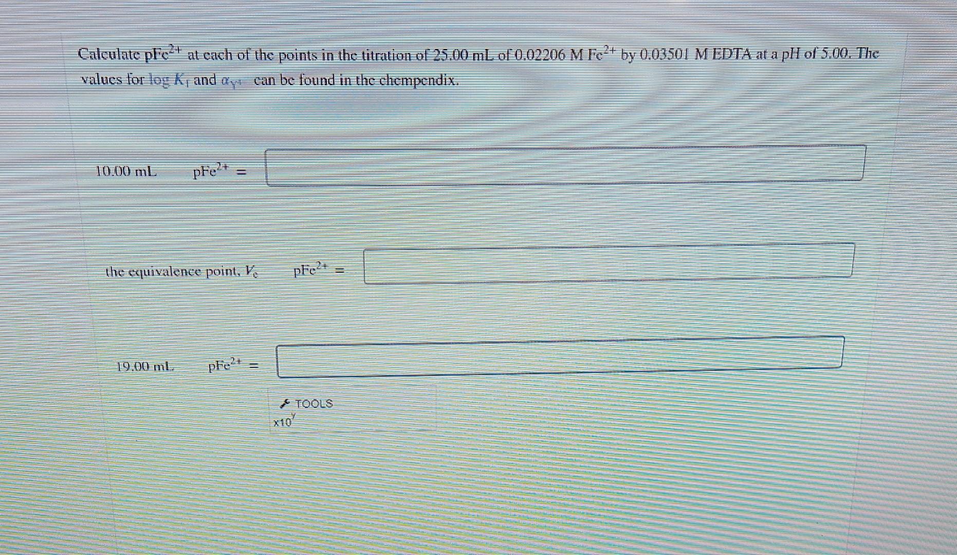 Solved Calculate pfeil at each of the points in the | Chegg.com