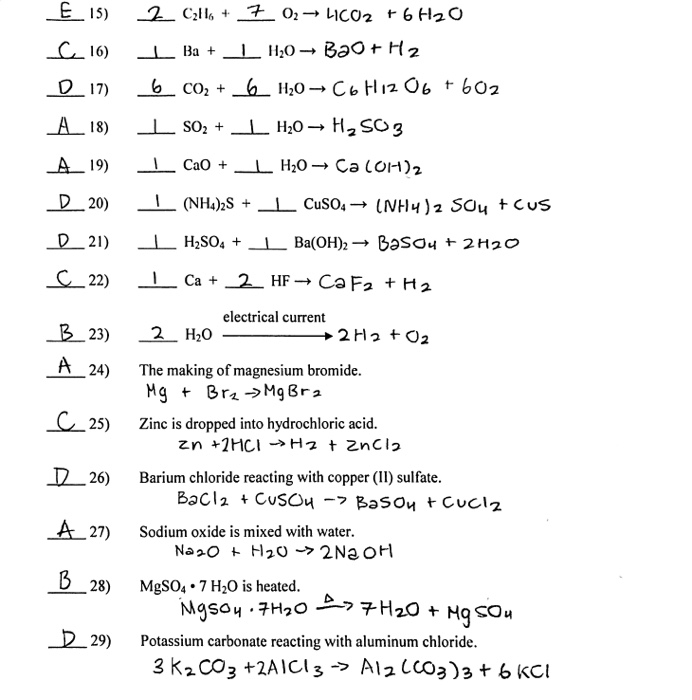 Solved 1. Balance the following chemical equations: | HNO + | Chegg.com