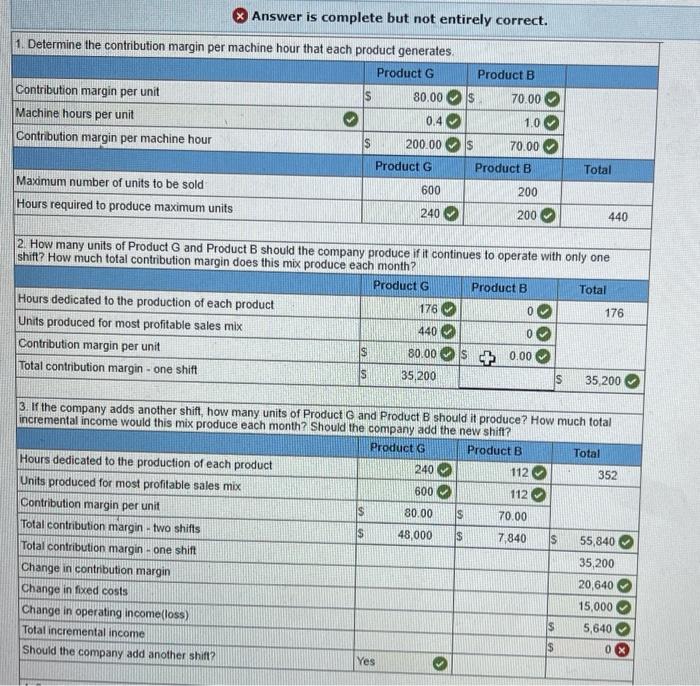 Solved Fix the wrong answers (part 3 and 4). | Chegg.com