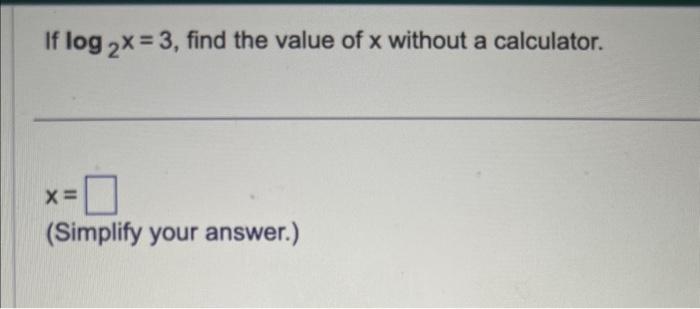 what is the value of log 10 1000