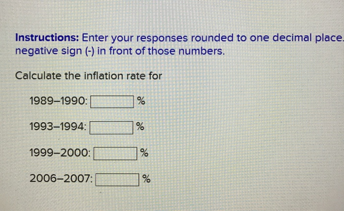 Solved Using The Consumer Price Index (CPI) Detailed In The | Chegg.com