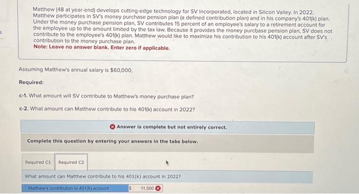 Solved Matthew (48 At Year-end) Develops Cutting-edge | Chegg.com