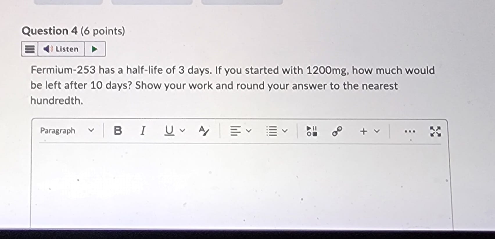 solved-question-4-6-points-fermium-253-has-a-half-life-of-chegg