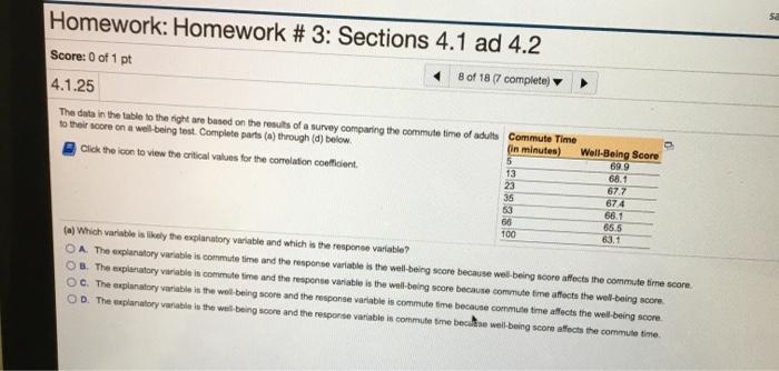 Solved Sa Homework: Homework # 3: Sections 4.1 ad 4.2 Score: | Chegg.com
