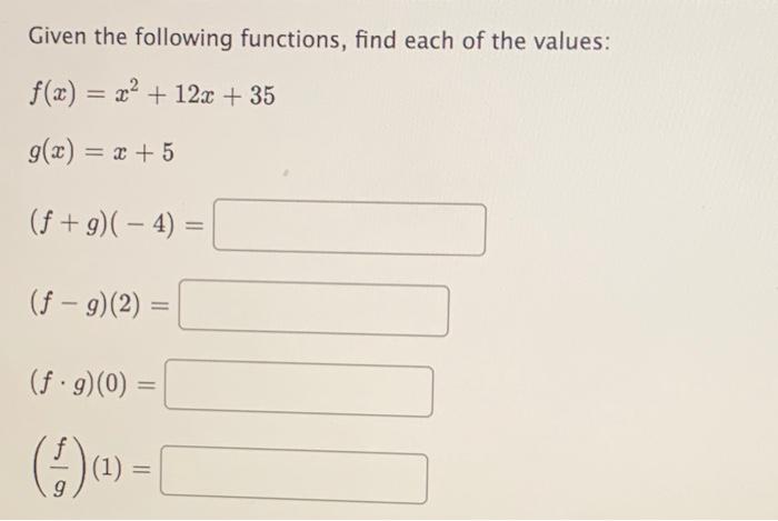 Solved Evaluating Functions Given the function g(x) = 4x?, | Chegg.com