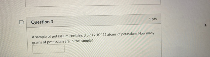 potassium molar mass