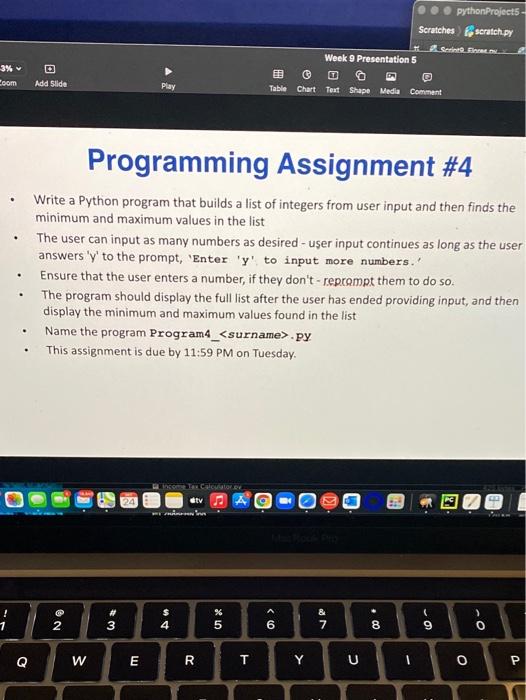 Solved how to write a python program that builds a list of | Chegg.com