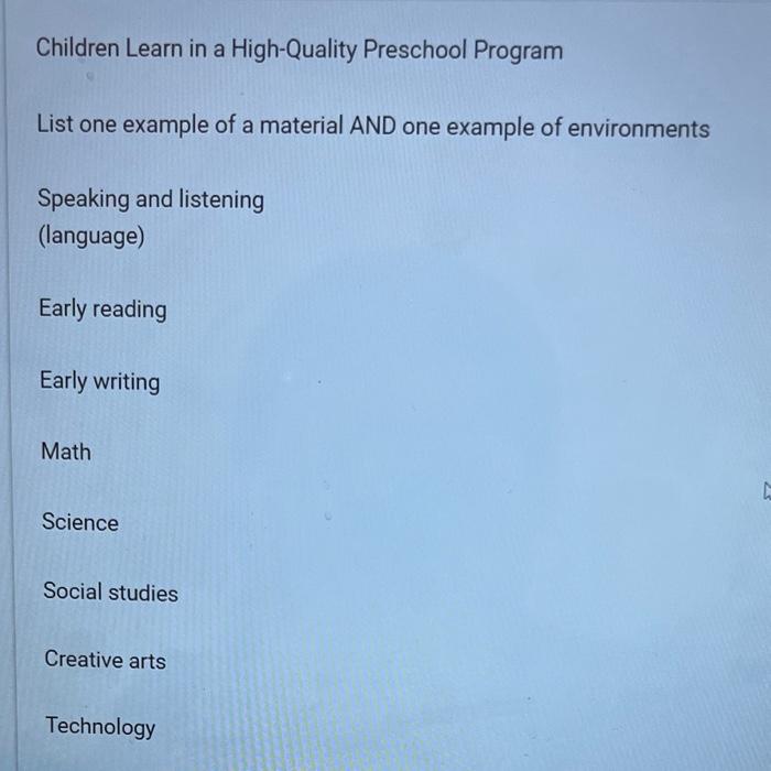 solved-children-learn-in-a-high-quality-preschool-progra