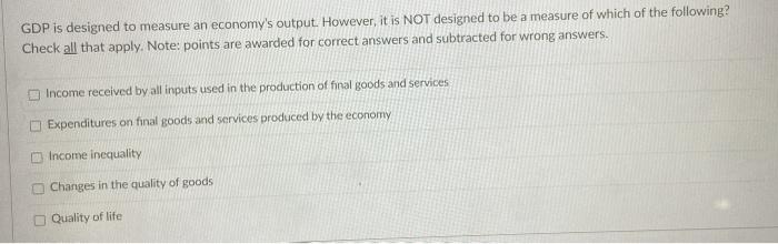 Measuring Output Using GDP, Boundless Economics