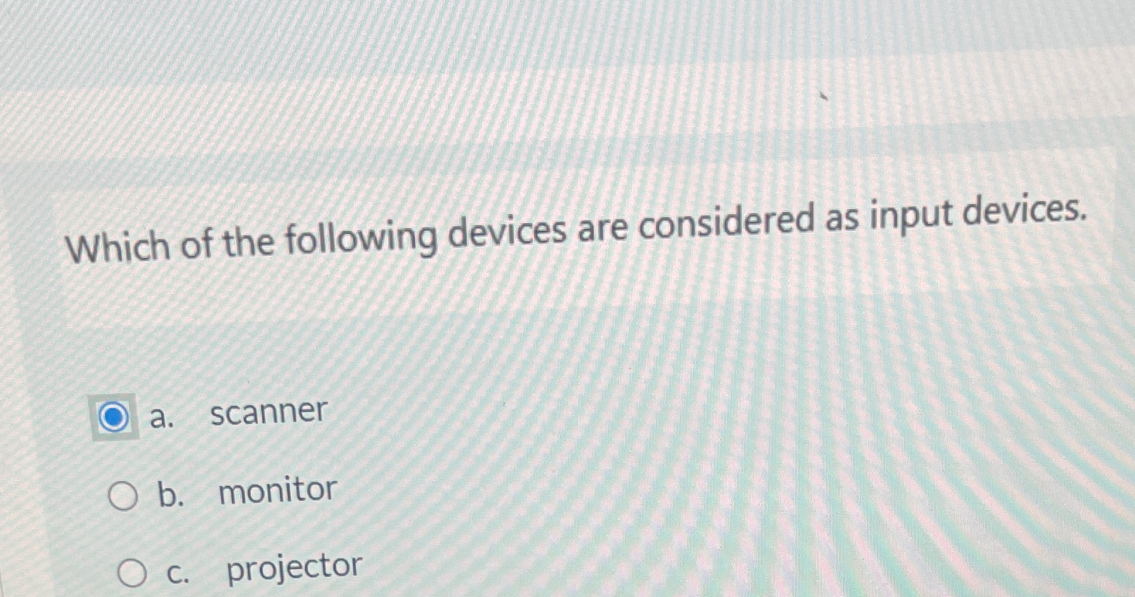 Solved Which of the following devices are considered as | Chegg.com