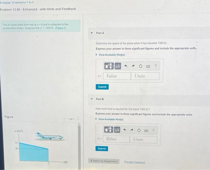 Solved chapter 12 sections 1 to 3 Problem 12.65 - Enhanced | Chegg.com