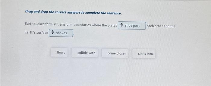 Solved Drag and drop the correct answers to complete the | Chegg.com
