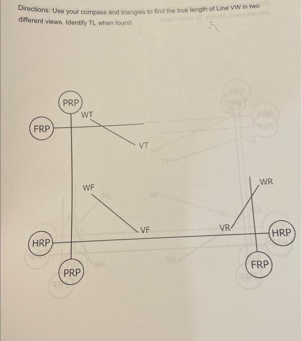 Solved Directions: Use your compass and triangles to find | Chegg.com