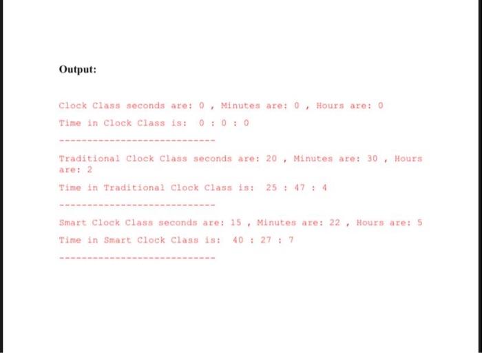 Solved Part 1: Clock Class Add this comment Write a python | Chegg.com