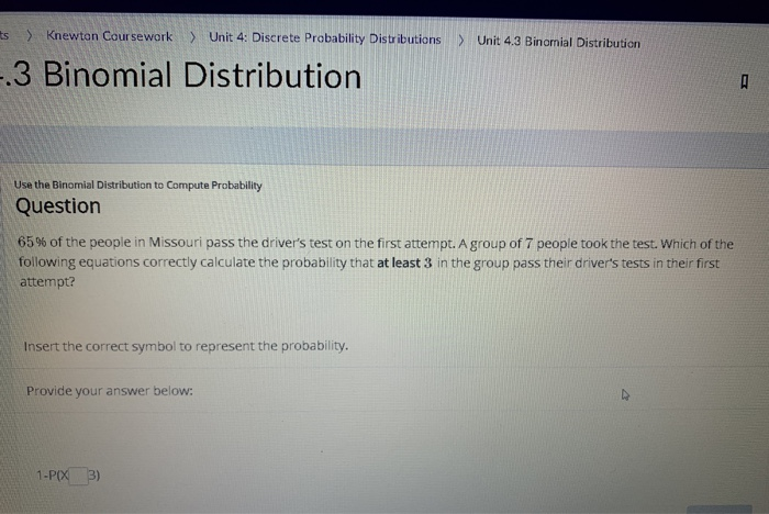 Unit 11 probability and statistics homework 5 answers picture
