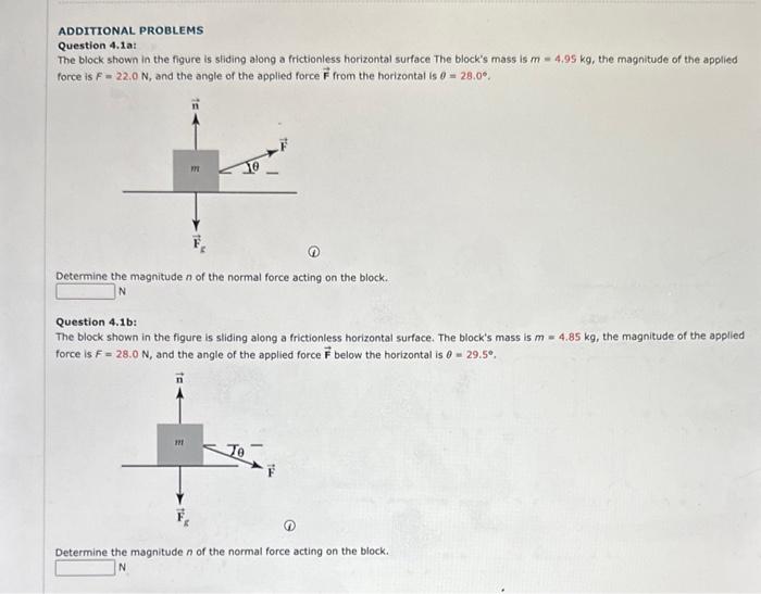 Solved Question 4.1a: The block shown in the figure is | Chegg.com