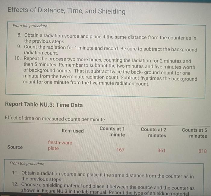 Solved How will you collect data for this experiment?