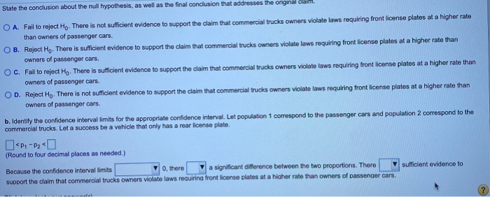 Solved Test the given claim. Identify the null | Chegg.com