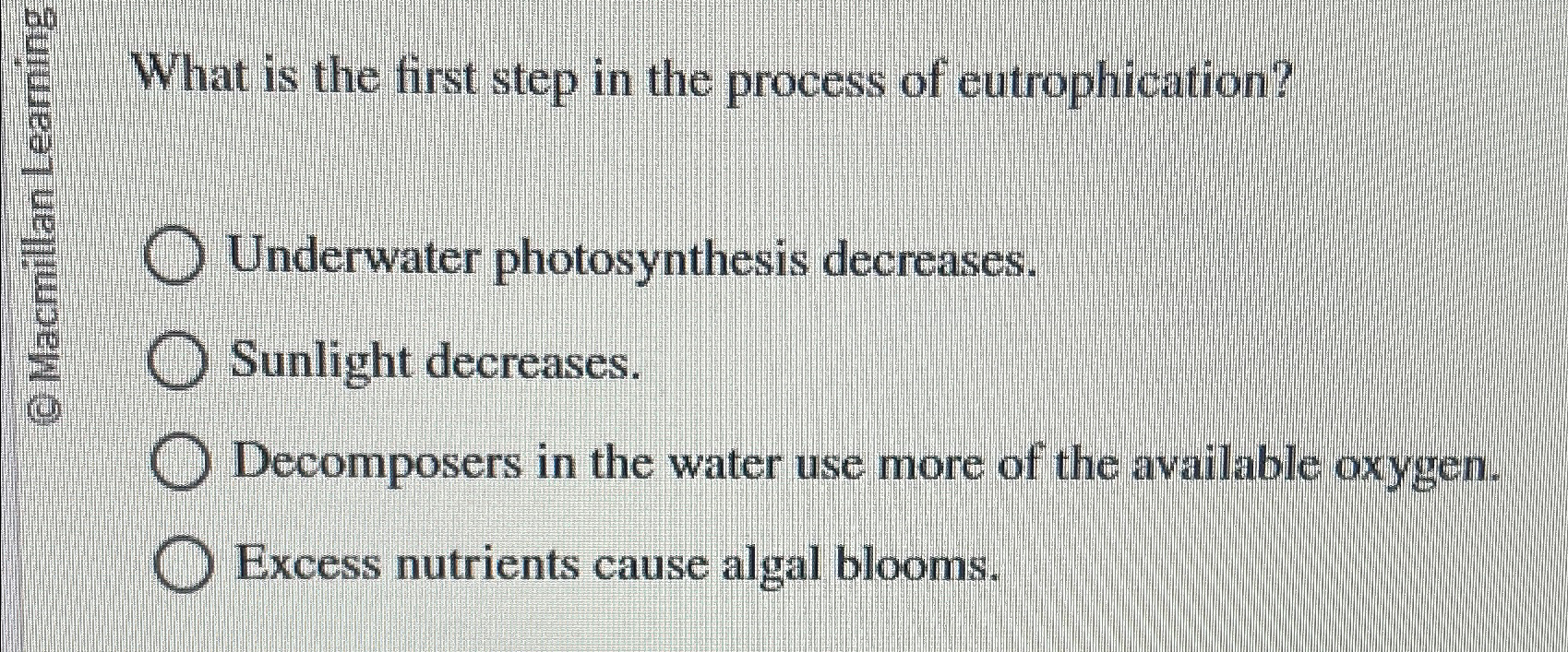 Solved What is the first step in the process of | Chegg.com