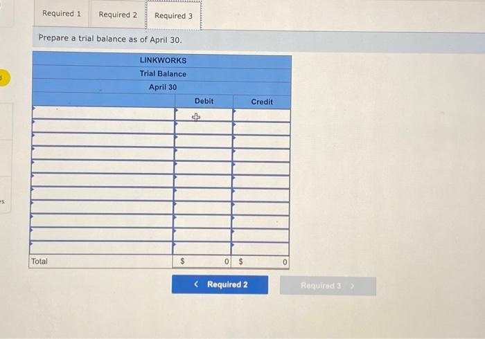Solved Post the journal entries from part 1 to the ledger | Chegg.com