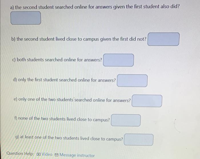 Solved Of the 58 students enrolled in a statistics class | Chegg.com