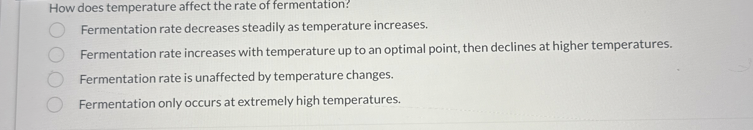 Solved How does temperature affect the rate of | Chegg.com