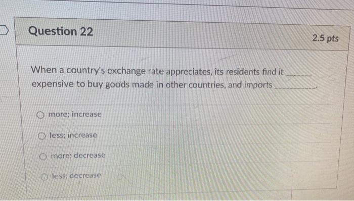 Solved Question 23 2.5 pts Which of the following | Chegg.com