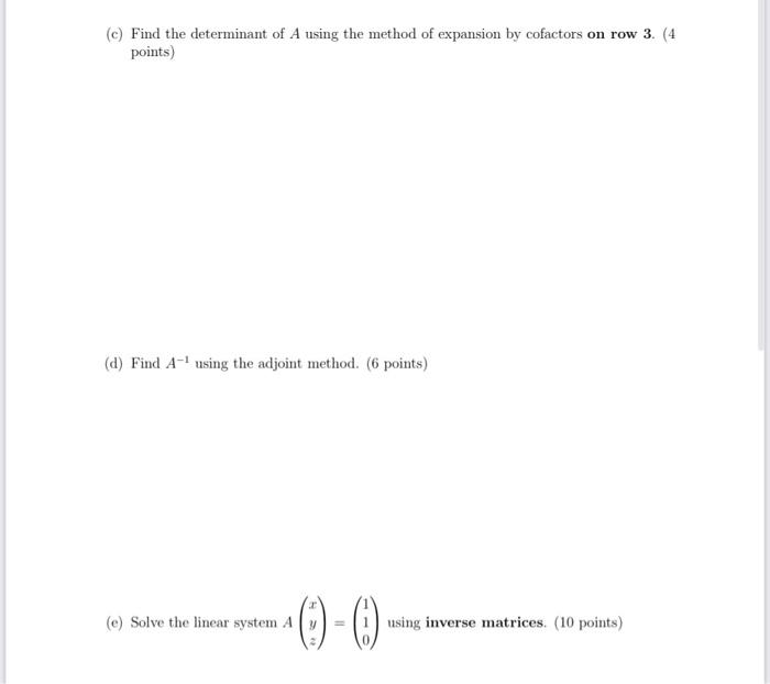 Solved Question 1: Answer the following questions based on | Chegg.com