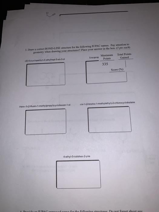 Solved 1. For each of the molecules below. determine if they | Chegg.com
