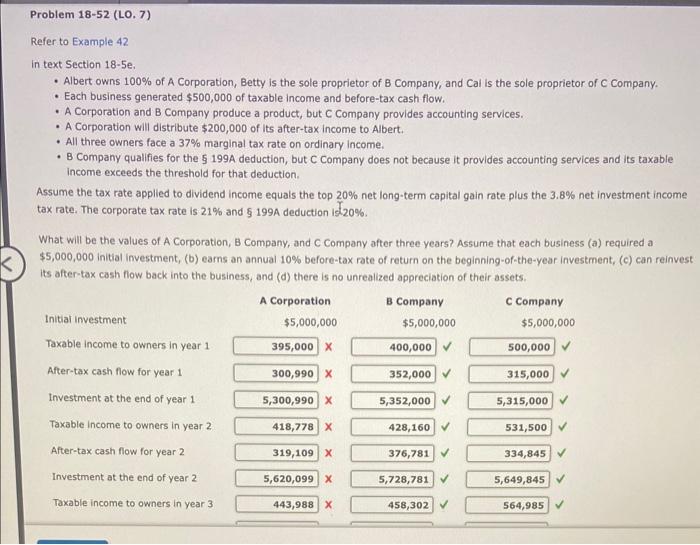 Refer to Example 42 in text Section 185e. Albert