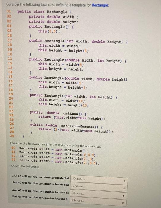 Solved Consider the following Java class defining a template | Chegg.com