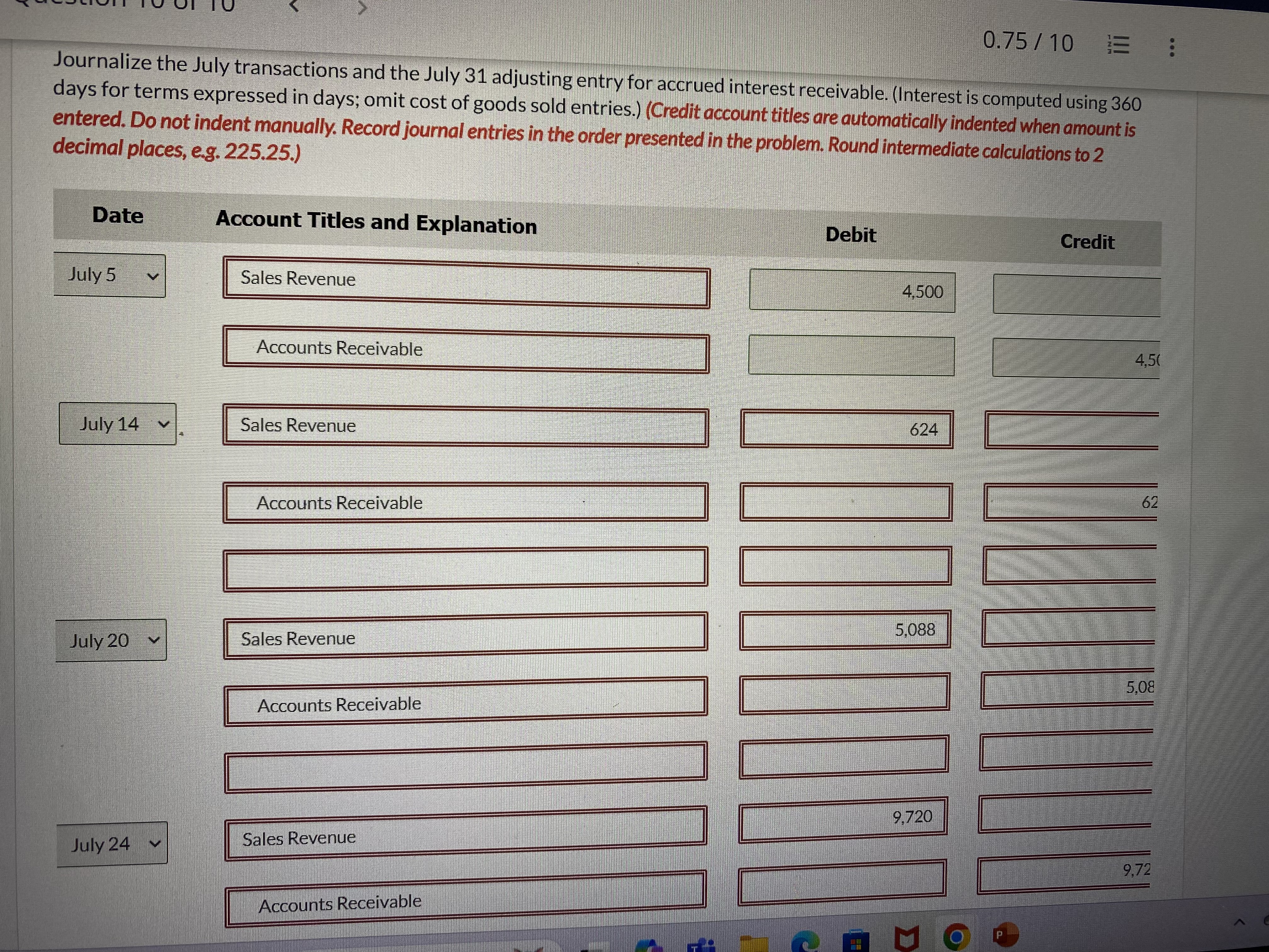 What is the correct way to fill this in? | Chegg.com