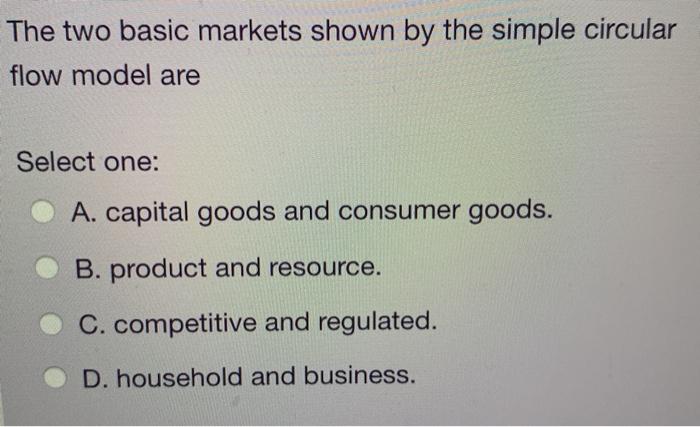 solved-the-two-basic-markets-shown-by-the-simple-circular-chegg